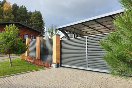 Automated Sliding Driveway Gates — ATLAS style — 10-30 ft Width