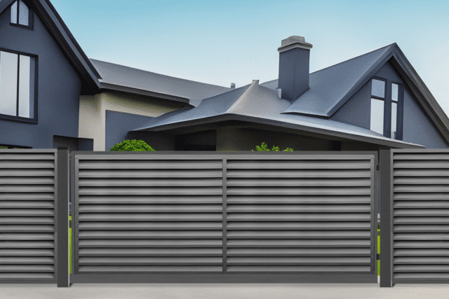 Automated Dual/Single Driveway Gates — ATLAS style — 10-36 ft Width Automated Dual/Single Driveway Gates — ATLAS style — 10-36 ft Width