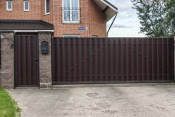 Automated Sliding Driveway Gates — POLO style — 10-30 ft Width Automated Sliding Driveway Gates — POLO style — 10-30 ft Width