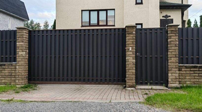 Automatic Sliding Driveway Gates – POLO – 12-30 ft Width