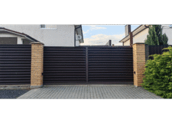Automated Dual/Single Driveway Gates — ATLAS style — 10-36 ft Width Automated Dual/Single Driveway Gates — ATLAS style — 10-36 ft Width