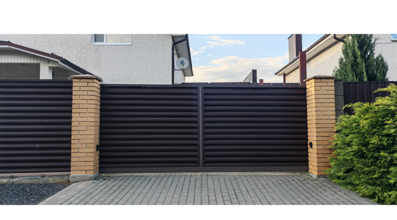 Automatic Swing Driveway Gates — ATLAS — 12-36 ft Width
