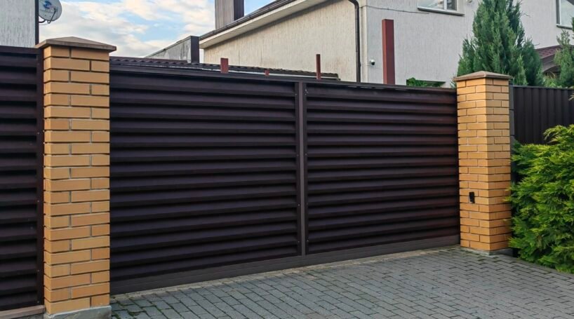 Automatic Swing Driveway Gates — ATLAS — 12-36 ft Width