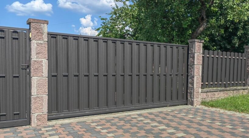 Automatic Sliding Driveway Gates – POLO – 12-30 ft Width