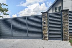 Automated Dual/Single Driveway Gates — ATLAS style — 10-36 ft Width Automated Dual/Single Driveway Gates — ATLAS style — 10-36 ft Width