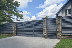 Automated Dual/Single Driveway Gates — ATLAS style — 10-36 ft Width Automated Dual/Single Driveway Gates — ATLAS style — 10-36 ft Width