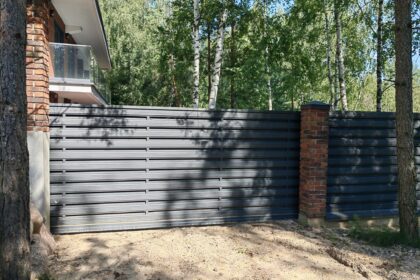 Automated Dual/Single Swing Driveway Gates — TISA style — 10-36 ft Width