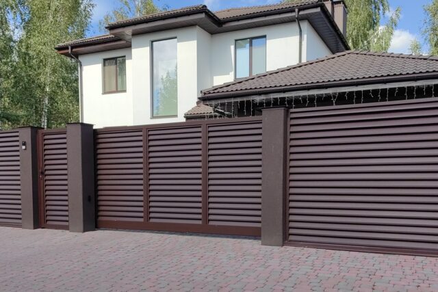 Automated Dual/Single Driveway Gates — ATLAS style — 10-36 ft Width Automated Dual/Single Driveway Gates — ATLAS style — 10-36 ft Width