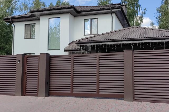 Automated Dual/Single Driveway Gates — ATLAS style — 10-36 ft Width Automated Dual/Single Driveway Gates — ATLAS style — 10-36 ft Width