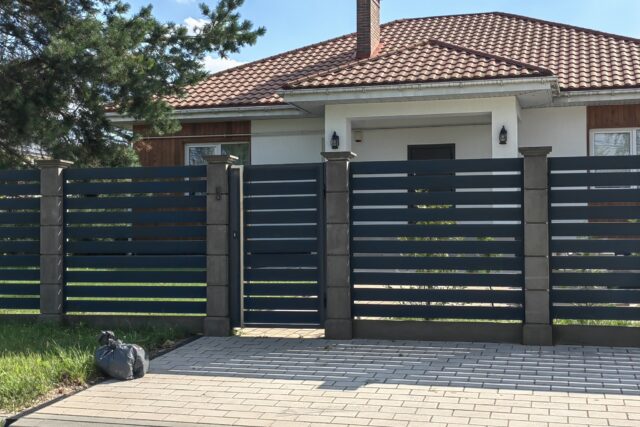 Pedestrian Gate — TERRA style — 3-6 ft Width Pedestrian Gate — TERRA style — 3-6 ft Width