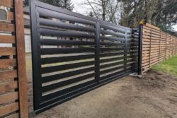 Automated Sliding Driveway Gates — TERRA style — 12-30 ft Width