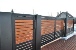 Automated Sliding Driveway Gates — TERRA style — 10-30 ft Width Automated Sliding Driveway Gates — TERRA style — 10-30 ft Width