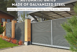 Automated Sliding Driveway Gates — ATLAS style — 12-30 ft Width