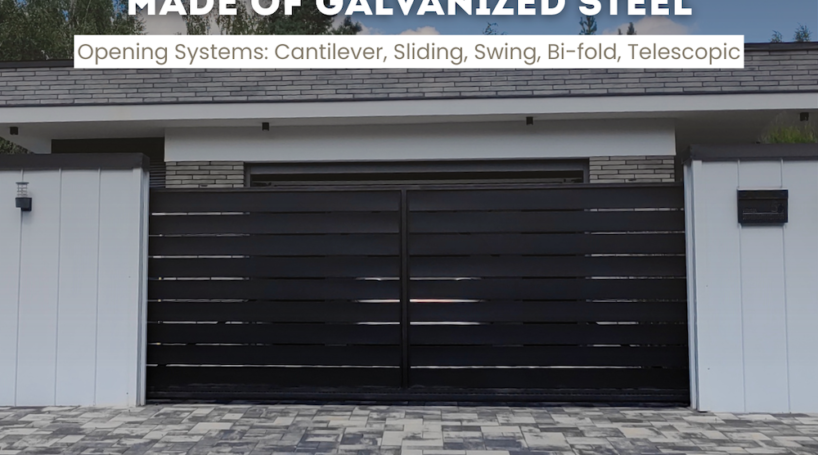 TERRA Cantilever Driveway Gate – 12–30 ft Width