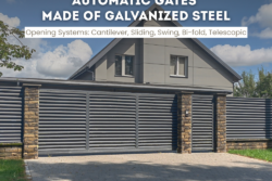 Automated Sliding Driveway Gates — ATLAS style — 12-30 ft Width