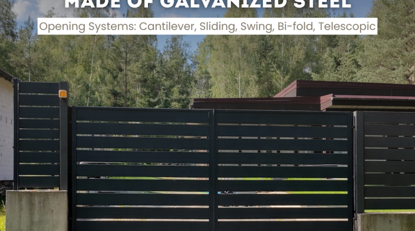 TERRA Cantilever Driveway Gate – 12–30 ft Width