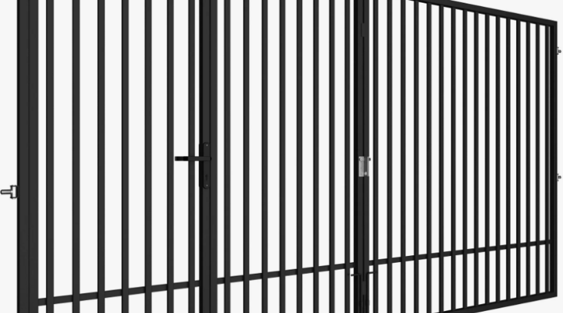 Automatic Sliding Driveway Gates – IRON – 12-30 ft Width
