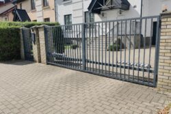 Automated Sliding Driveway Gates — IRON style — 10-30 ft Width Automated Sliding Driveway Gates — IRON style — 10-30 ft Width