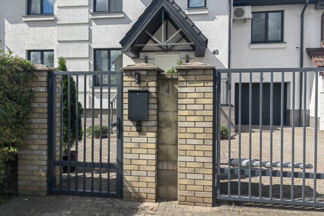 Pedestrian Gate — IRON style — 3-6 ft Width Pedestrian Gate — IRON style — 3-6 ft Width