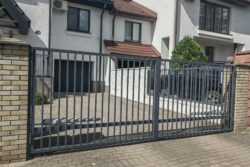 Automated Dual/Single Swing Driveway Gates — IRON style — 10-36 ft Width Automated Dual/Single Swing Driveway Gates — IRON style — 10-36 ft Width