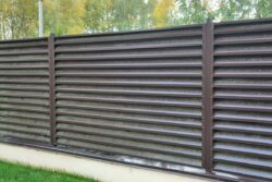 Louvered Metal Fence ATLAS Louvered Metal Fence ATLAS
