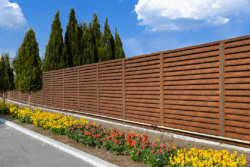 Louvered Metal Fence ATLAS Louvered Metal Fence ATLAS
