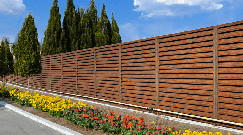 Louvered Metal Fence ATLAS Louvered Metal Fence ATLAS