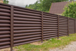 Louvered Metal Fence ATLAS Louvered Metal Fence ATLAS