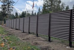 Louvered Metal Fence ATLAS