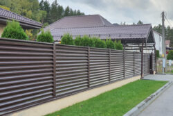 Louvered Metal Fence ATLAS Louvered Metal Fence ATLAS