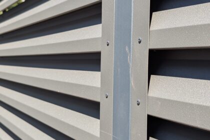 Automatic Swing Gate & Metal Fence in ATLAS Style. Automatic Swing Gate & Metal Fence in ATLAS Style.