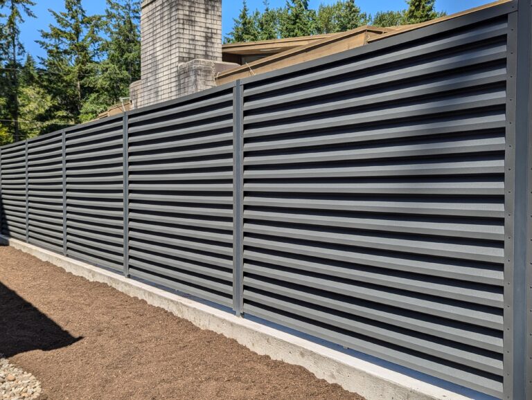 Swing Gate and Metal Fence Installation in Bellevue, WA | ATLAS Style