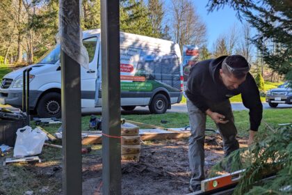 ATLAS Style Cantilever gate, Keypad, Gate Lighting. ATLAS Style Cantilever gate, Keypad, Gate Lighting.