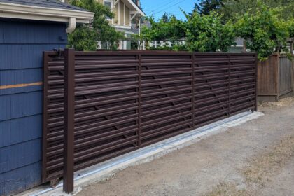 Automatic Sliding Driveway Gates – TISA – 12-30 ft Width